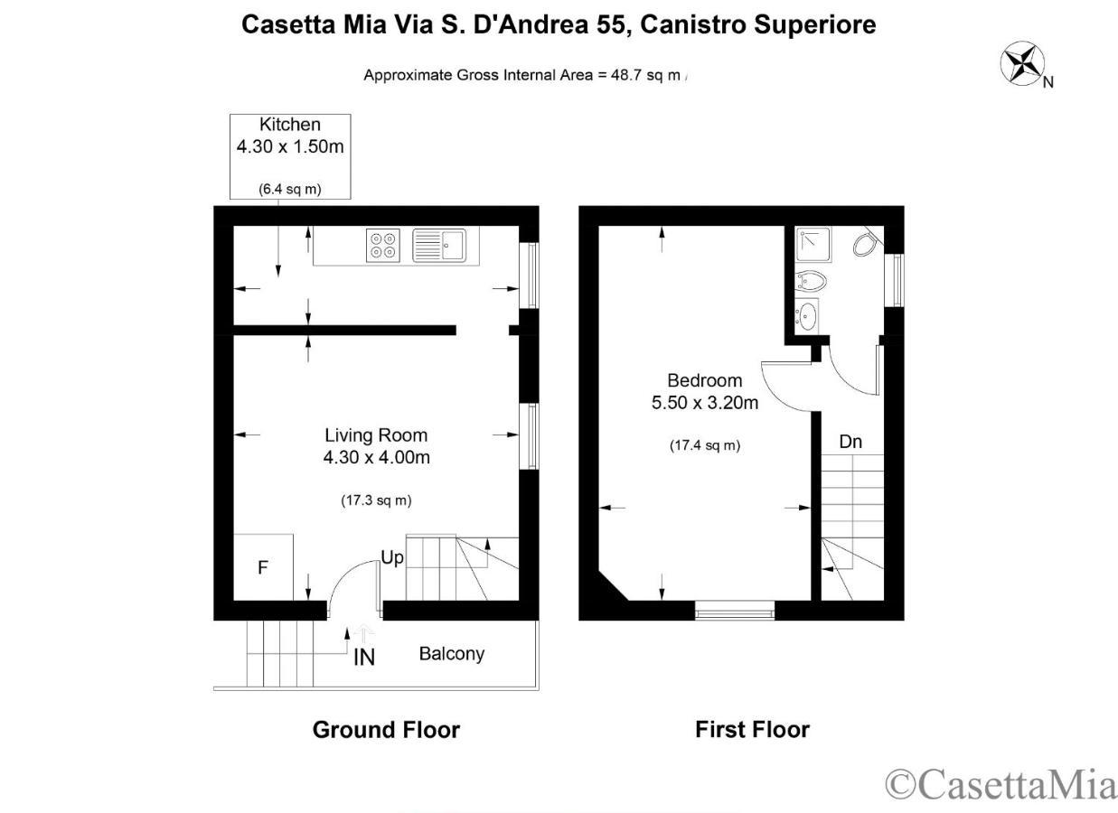 Casetta Mia Canistro Bagian luar foto
